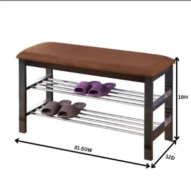 WashSneak - Wooden Shoe Stool