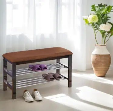 WashSneak - Wooden Shoe Stool